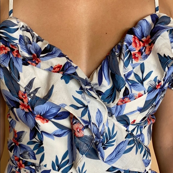 NWT Revolve x Majorelle Floral Print Mini Wrap Dress - Picture 8 of 15